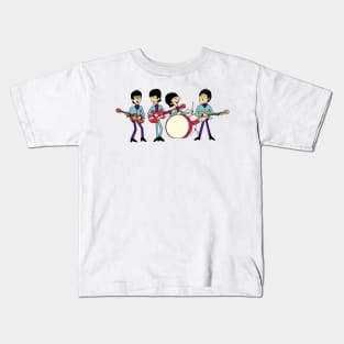 The  Cartoon Band Kids T-Shirt